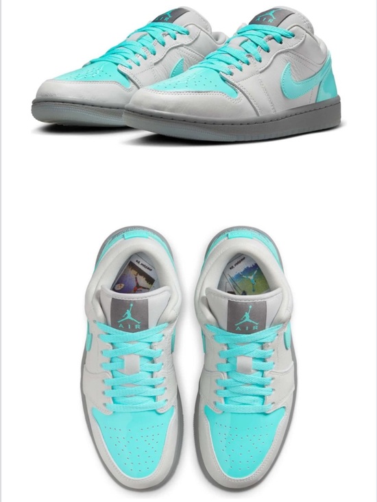 Jordan Shoes - (WMNS) Air Jordan 1 Low SE 'Polaroid' size 8 brand new with box with 2 set laces